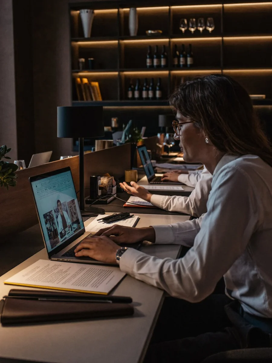 Titolare e referente in collegamento con il consulente del lavoro